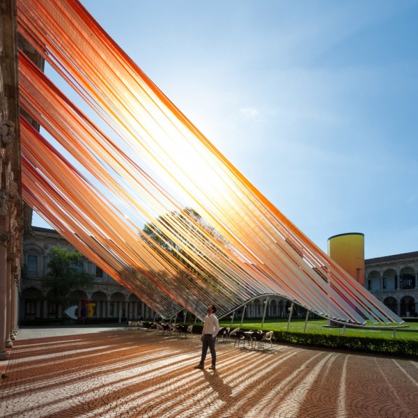 Invisible Border installation by MAD studio architects at Milan Design Week 2016