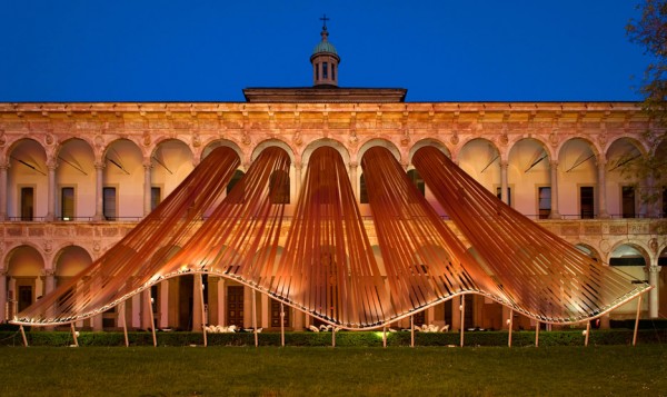 Invisible Border installation by MAD studio architects at Milan Design Week 2016