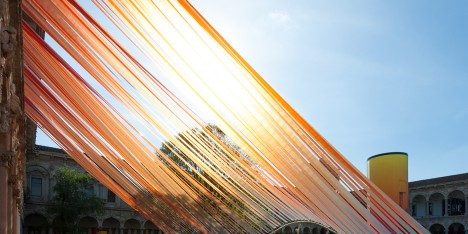 Invisible Border installation by MAD studio architects at Milan Design Week 2016
