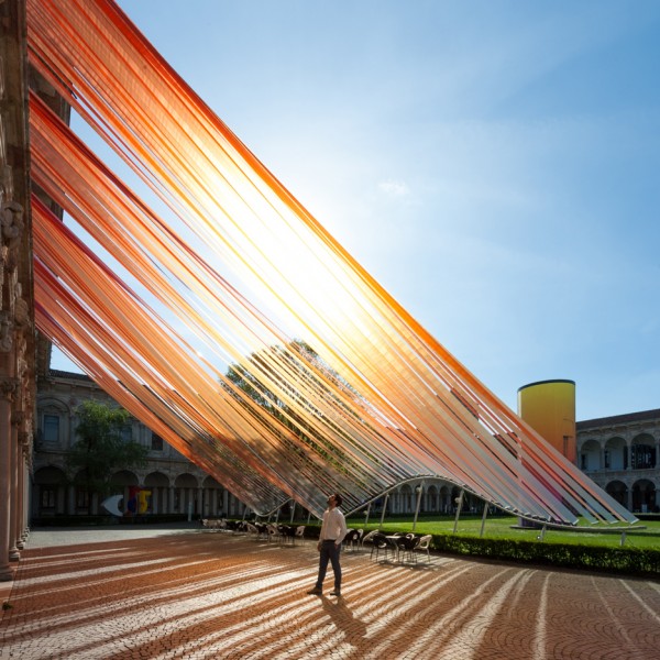 Invisible Border installation by MAD studio architects at Milan Design Week 2016