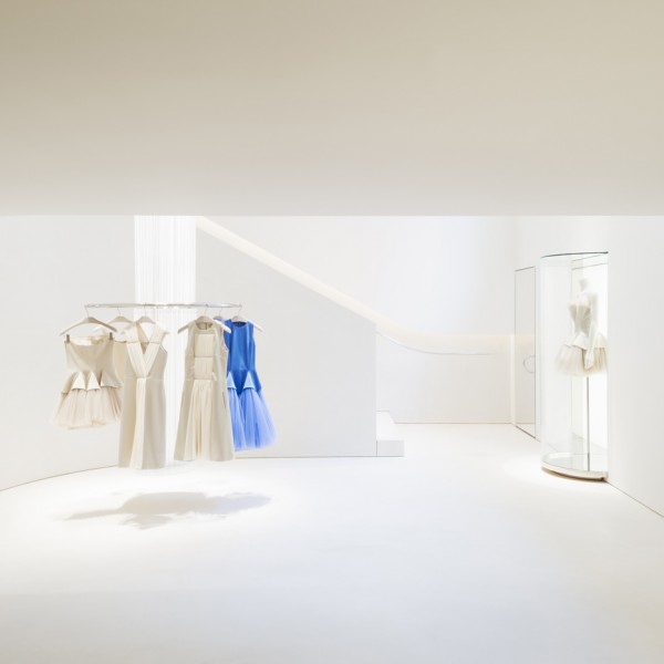 John Pawson minimal store for Christopher Kane