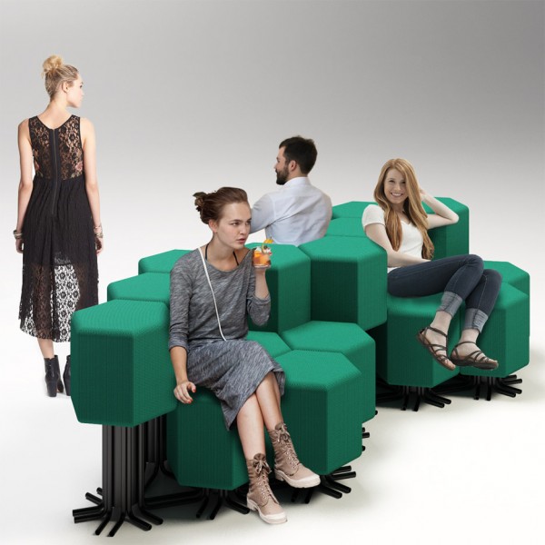 Lift-bit sofa by Carlo Ratti
