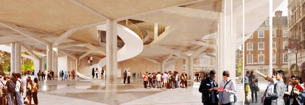 LSE Paul Marshall building by Grafton Architects