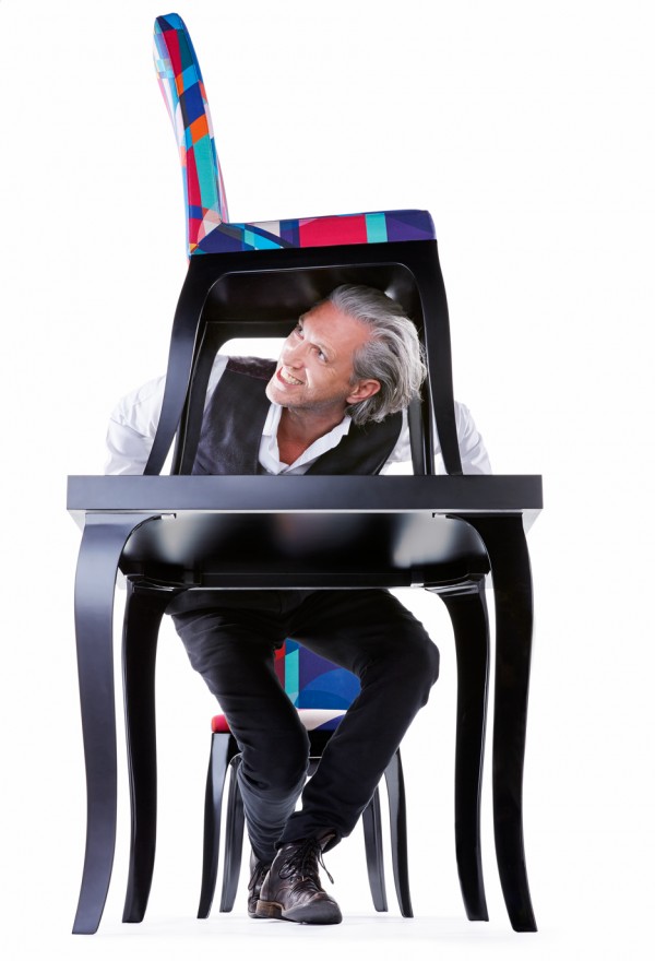 Marcel Wanders' B.B furniture follows similar forms to his New Antiques collection