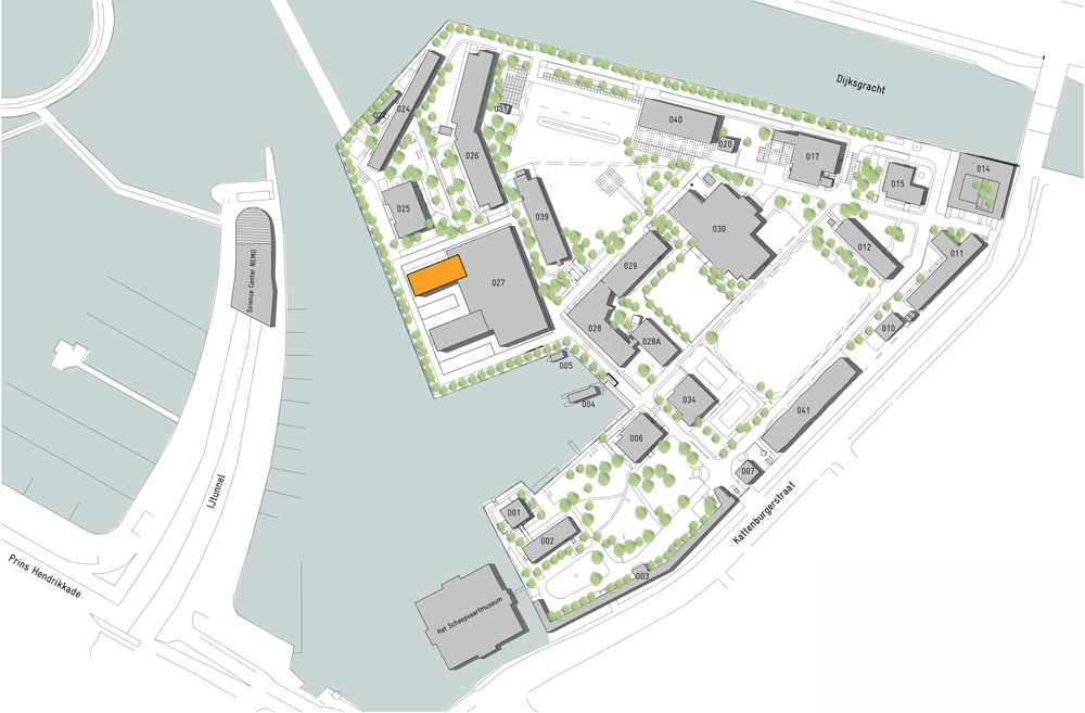 Marine Base Amsterdam Building 27E by Bureau SLA