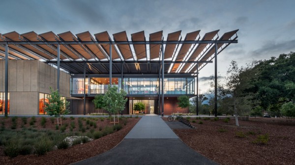 Photograph by Matthew Anderson Stanford University Central Energy Facility by ZGF Architects in California, USA