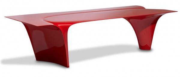 Mew table by Zaha Hadid for Sawaya & Moroni