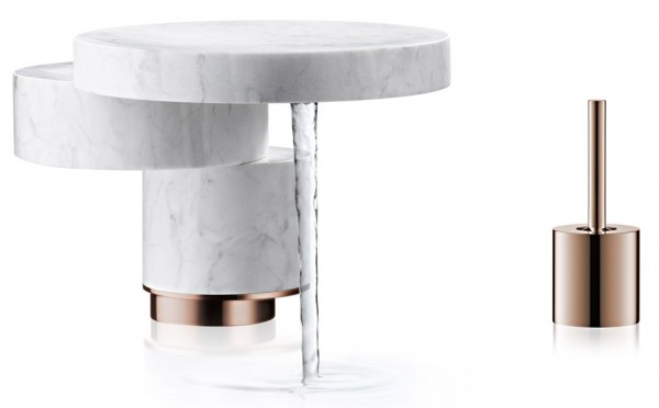 Mimicry by Jean Marie-Massaud Waterdream collection for Axor at Milan design week 2016