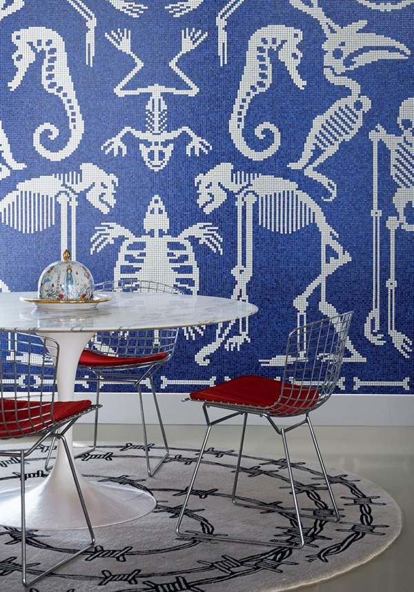 Studio Job mosaics for Bisazza