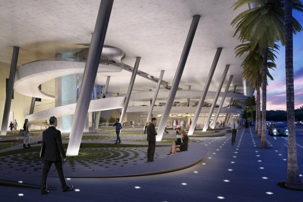 Zaha Hadid Miami parking lot rejected public architecture news USA