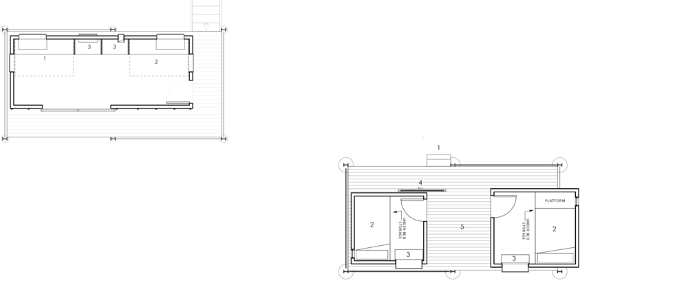 Outward Bound Cabins by Colorado students