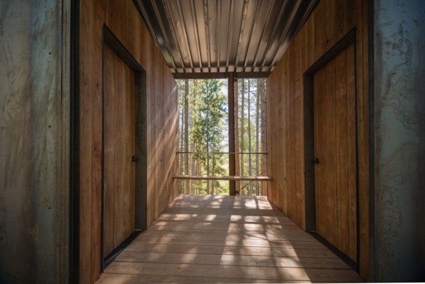Outward Bound Cabins by Colorado students