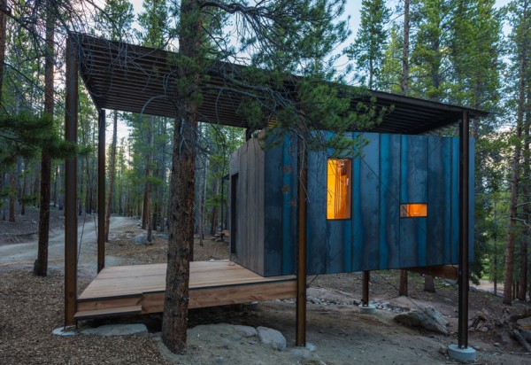 Outward Bound Cabins by Colorado students