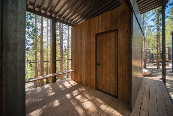 Outward Bound Cabins by Colorado students
