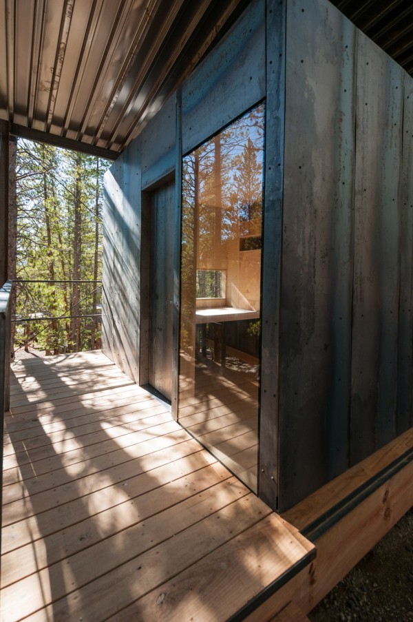 Outward Bound Cabins by Colorado students