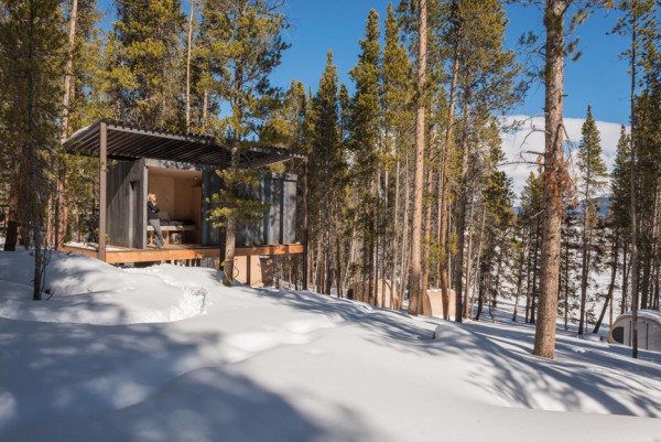 Outward Bound Cabins by Colorado students