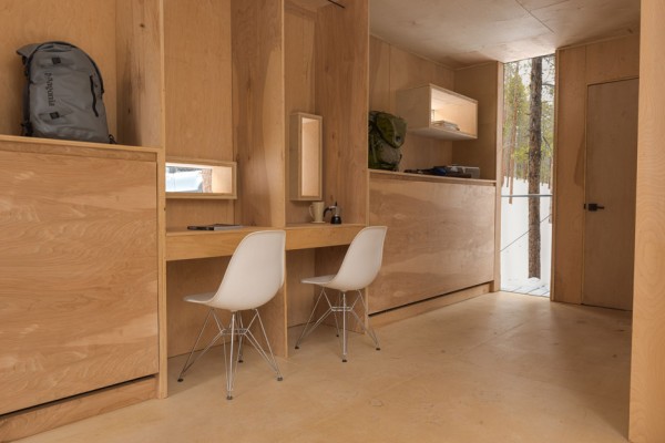 Outward Bound Cabins by Colorado students