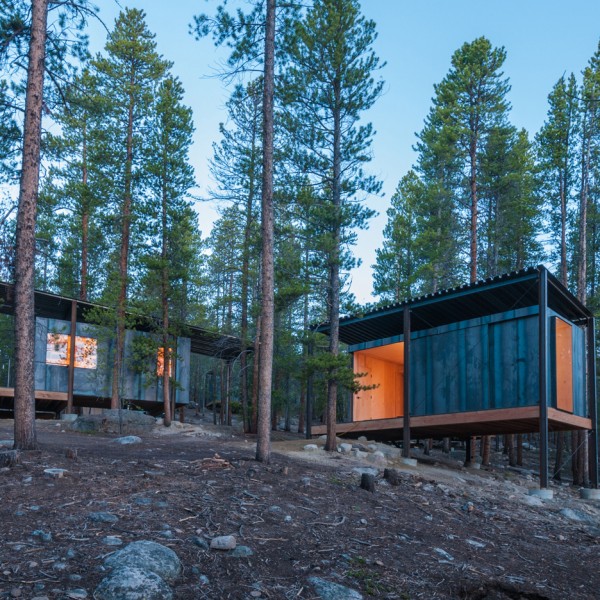 Outward Bound Cabins by Colorado students