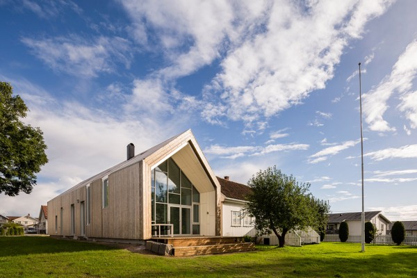 Øvre Tomtegate 7 by Link Arkitektur residential gabled extension architecture Norway