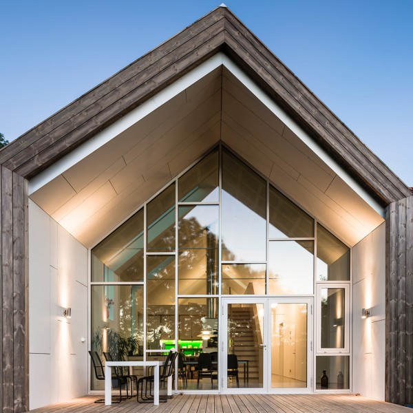 Øvre Tomtegate 7 by Link Arkitektur residential gabled extension architecture Norway