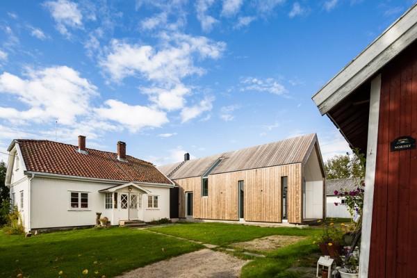 Øvre Tomtegate 7 by Link Arkitektur residential gabled extension architecture Norway