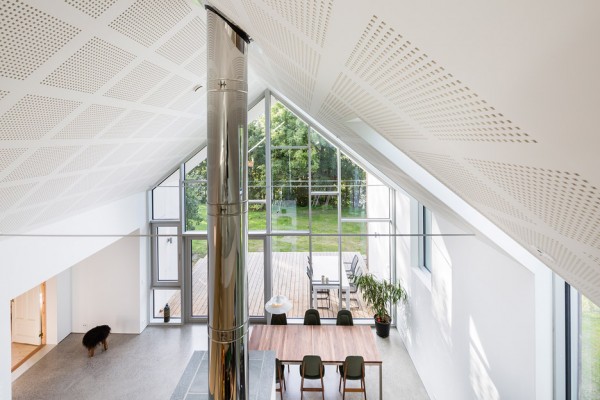 Øvre Tomtegate 7 by Link Arkitektur residential gabled extension architecture Norway