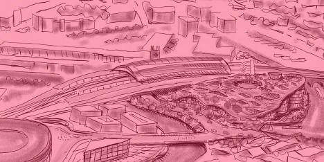 Studio Egret West's temporary Houses of Parliament for Bristol