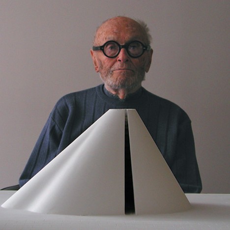Philip Johnson portrait