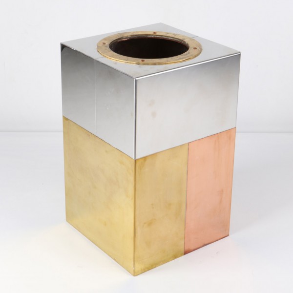 Metal Sandwich Vase by Piet Hein Eek
