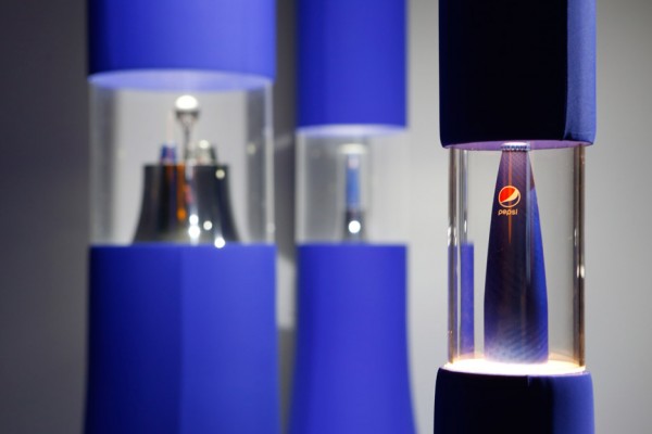 Prestige Pepsi bottle by Karim Rashid for Milan design week 2016