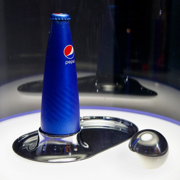 Prestige Pepsi bottle by Karim Rashid for Milan design week 2016