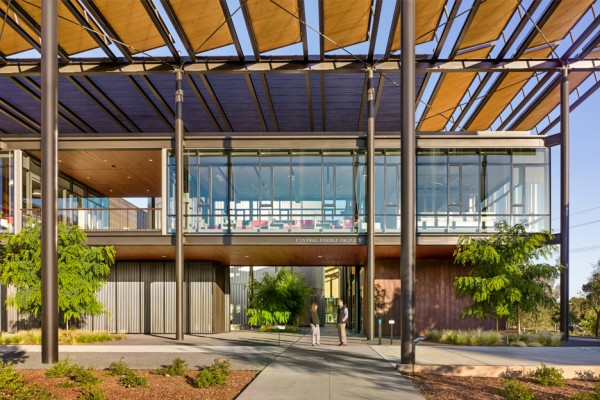 Photograph by Robert Canfield Stanford University Central Energy Facility by ZGF Architects in California, USA