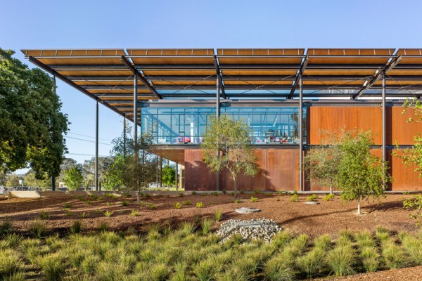 Photograph by Robert Canfield Stanford University Central Energy Facility by ZGF Architects in California, USA