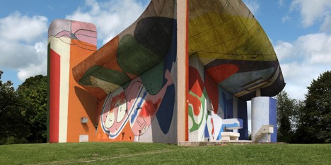 Ronchamp La Chapelle Notre Dame du Haut le Corbusier by Xavier Delory