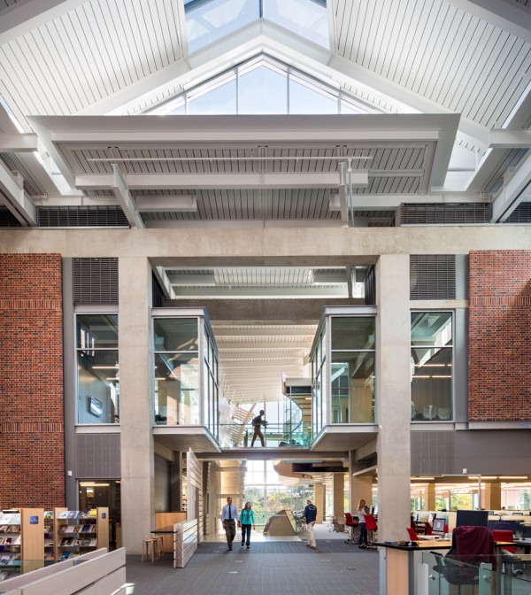 Sawyer Library; Williamstown, Massachusetts, by Bohlin Cywinski Jackson winner of the 2016 AIA library awards