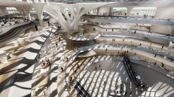 Sberbank technopark Moscow by Zaha Hadid Architects