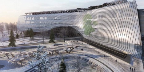 Sberbank technopark Moscow by Zaha Hadid Architects