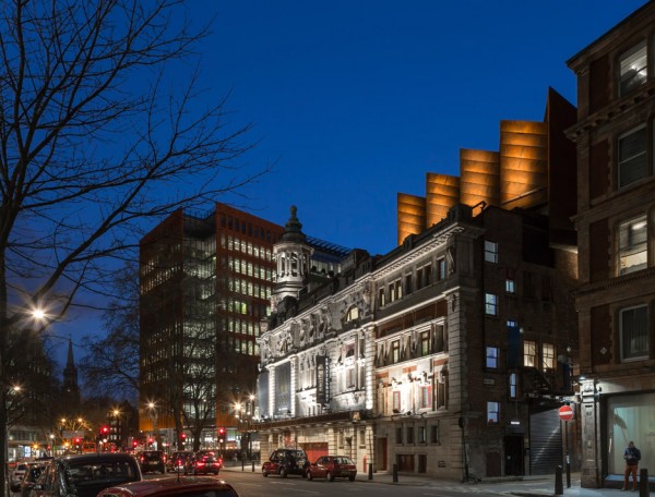 Shaftesbury Theatre renovation by Bennetts Associates