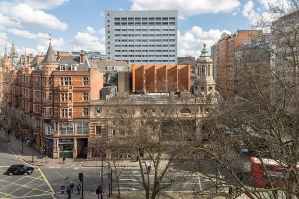 Shaftesbury Theatre renovation by Bennetts Associates