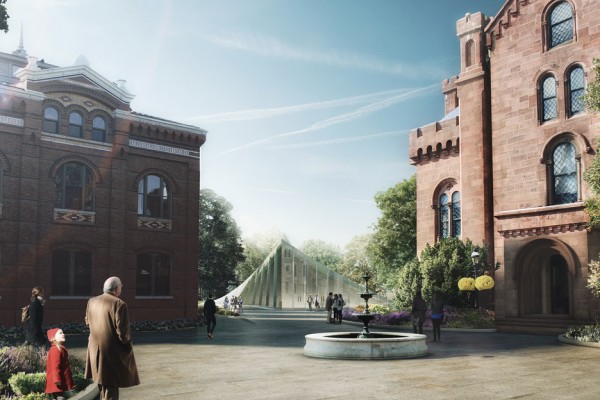 Opposition to BIG Bjarke Ingels masterplan for Smithsonian Institute in Washington DC, USA