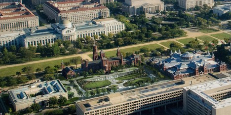 Opposition to BIG Bjarke Ingels masterplan for Smithsonian Institute in Washington DC, USA