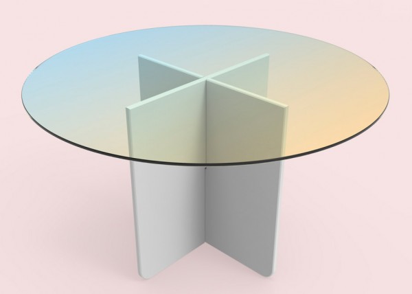 Spectra side table collection by Kukka Studio for Milan design week 2016