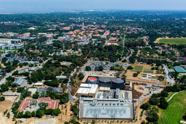 Photograph by Steve Proehl Stanford University Central Energy Facility by ZGF Architects in California, USA