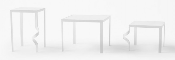 Tangle table by Nendo for Cappellini furniture Milan design week 2016