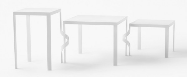 Tangle table by Nendo for Cappellini furniture Milan design week 2016