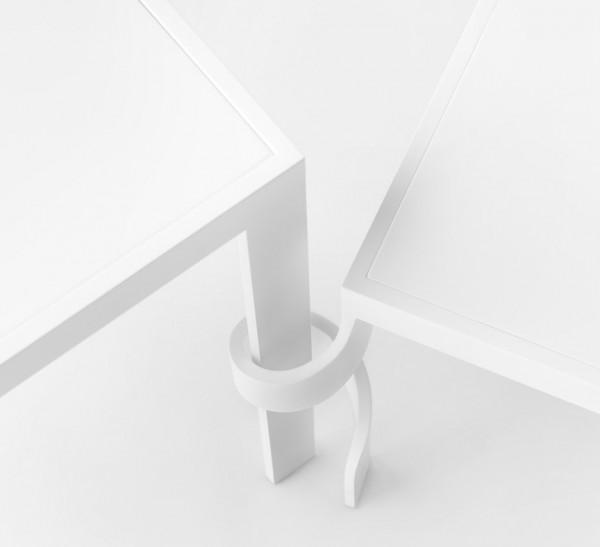 Tangle table by Nendo for Cappellini furniture Milan design week 2016