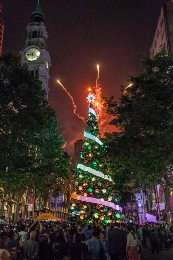 The City of Sydney Christmas decorations