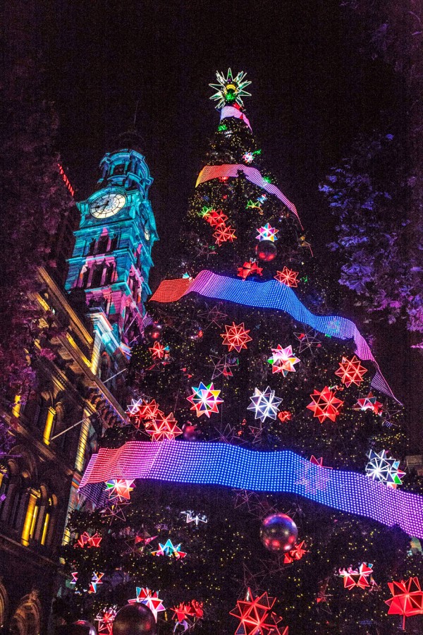 The City of Sydney Christmas decorations