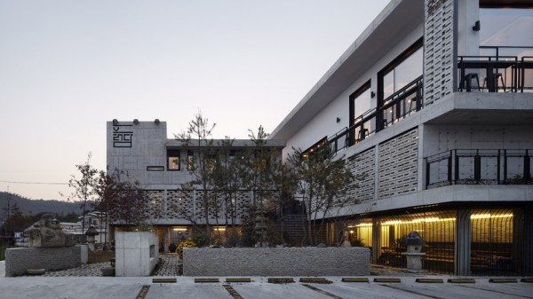 The Ground Wall in Gimhae, South Korea by FHHH Friends Architects