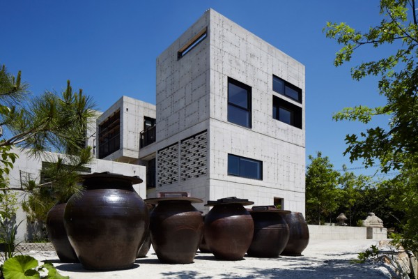 The Ground Wall in Gimhae, South Korea by FHHH Friends Architects